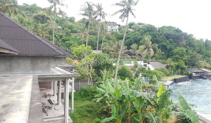 TOP URGENT LAND FOR SALE BONUS BUILDING LOSS BEACH VIEW SEA LOCATION CANDIDASA MANGGIS KARANGASEM 1