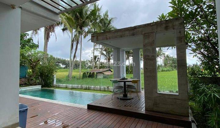 TOP URGENT FOR SALE RICE VIEW VILLA IN KEMENUH LOCATION UBUD GIANYAR
 1