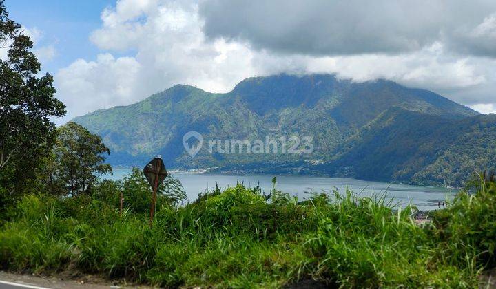 TOP URGENT DI JUAL TANAH VIEW DANAU BATUR PINGGIR JALAN LOKASI WINDU SARA KEDISAN KINTAMANI
 1