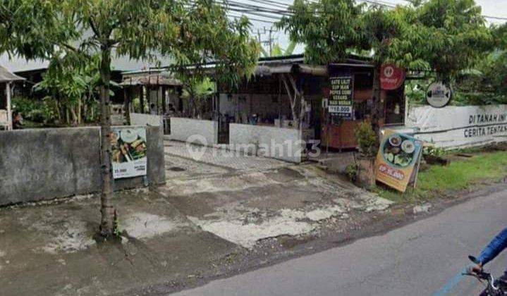 TOP URGENT FOR SALE ROADSIDE LAND TUKAD BATANGHARI LOCATION RENON SOUTH DENPASAR 2