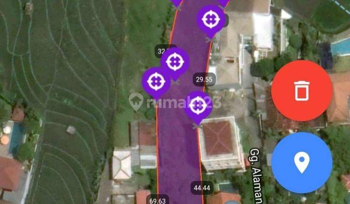 TOP URGENT LAND FOR SALE IN BRAWA CANGGU KUTA NORTH BADUNG LOCATION 1