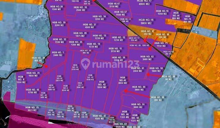 TOP URGENT LAND FOR SALE LOSS BEACH VIEW SEA LOCATION PADANG GALAK EAST DENPASAR
 1