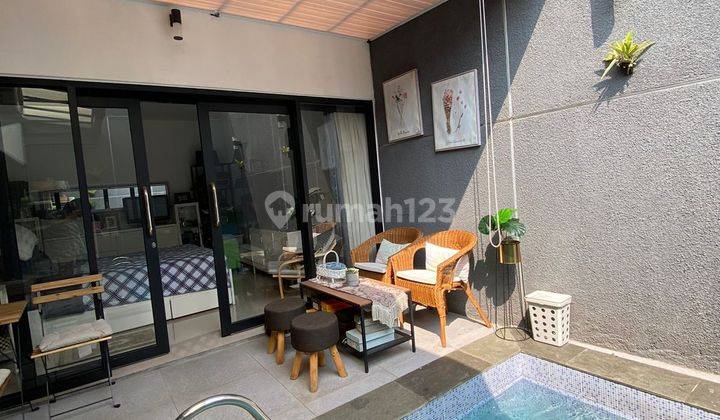 Rumah Lux Furnish Murah Ada Kolam Renang Di Pondok Hijau-AG 2