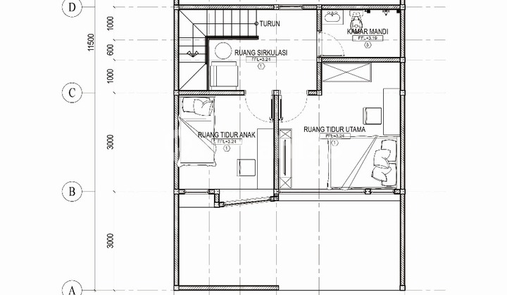 Dijual Rumah Baru Villa Tropis Komp Budi Indah Setiabudi Bandung 2