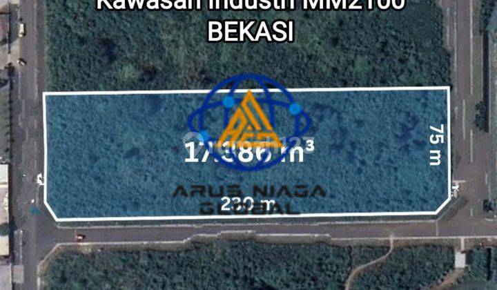 Dijual Tanah Kawasan MM2100 Cikarang Sertifikat SHGB 2