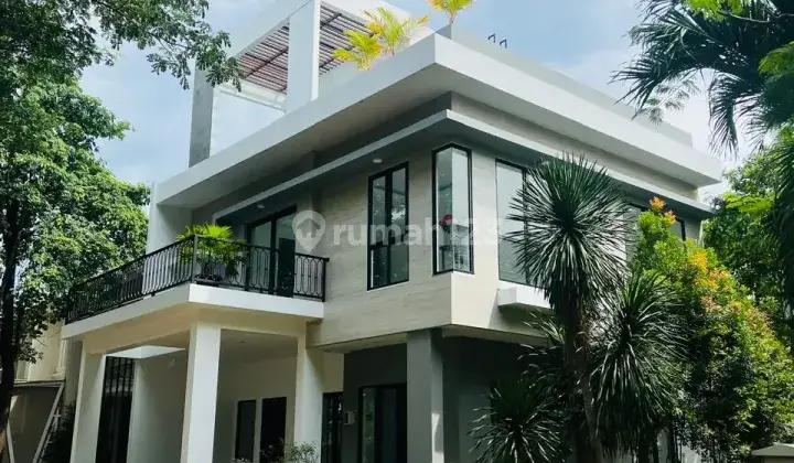 Rumah Cantik Bangunan Mandiri Kawasan Bsd City Dekat Pintu Tol 1