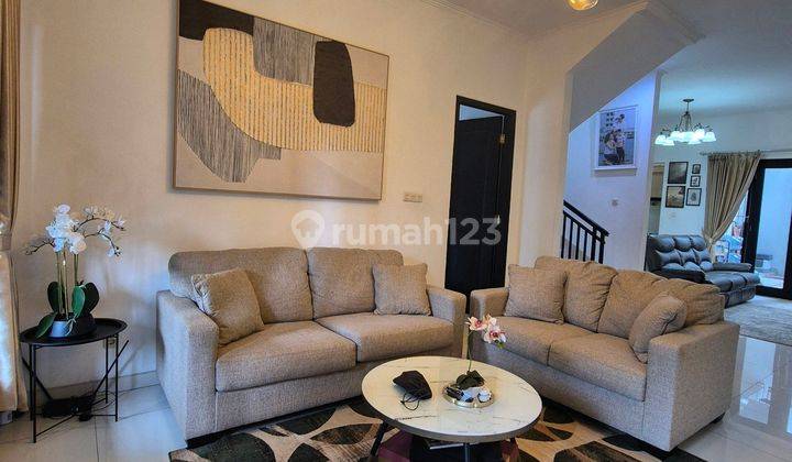 Rumah Siap Huni Kawasan Bsd City Rapi Dan Sudah Full Furnished 1