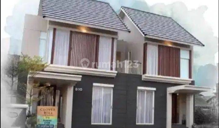 Rumah 2 Lantai Di Sewakan Rasa Villa Bali Ada Kolam Renang Fully Furnished Di Clover Hill Residence Tangerang Selatan  2