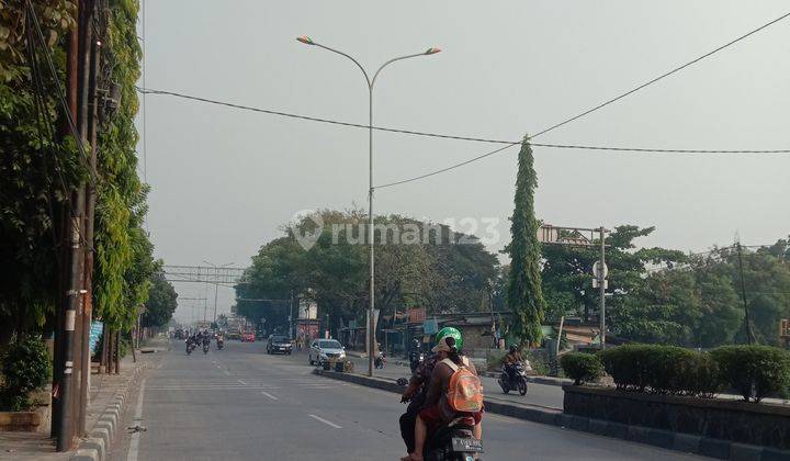 Tanah Siap Bangun  Di Jalan Raya  Pantura Cocok Buat Usaha, Gudang, Pabrik, Sekolah Di Tambun Bekasi 
 1