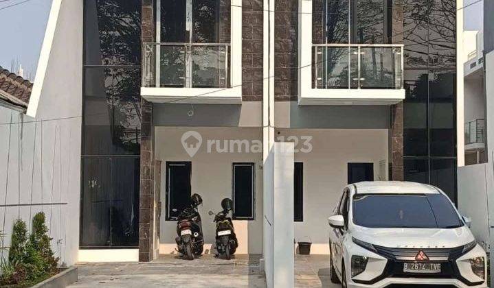 Rumah 2 Lantai Modern Minimalis Elegan Di Cipinang Raya Jakarta Timur 1