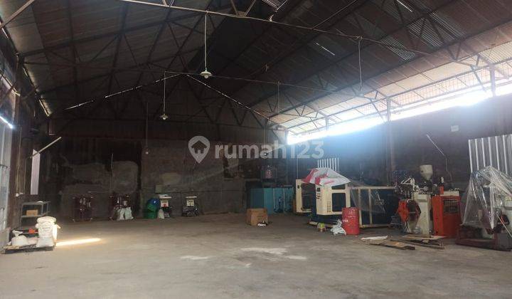 Disewakan Gudang 1000 m2. Akses Container  2