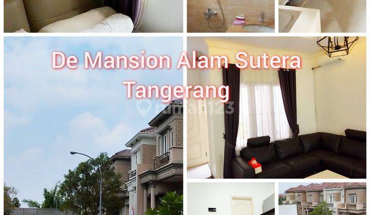 Dijual Rumah 3 Lantai di rumah de mansion, Alam Sutera 1