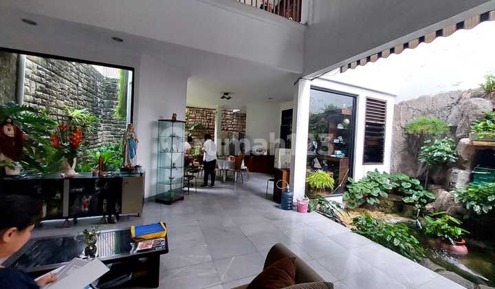 Rumah Bagus Cempaka Putih Jakarta Pusat Siap Huni Lantai Marmer