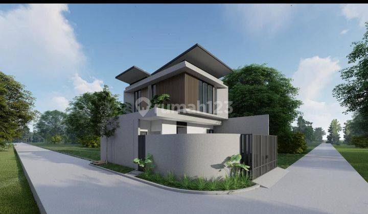 Dijual Rumah Babatan Pantai Minimalis 2 Lantai Row Jalan 3 Mobil 1