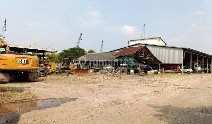 Disewakan Tanah di Cakung Cilincing 8500 M2 Ada Gudang Dan Kantor 1