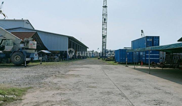 Disewakan Tanah di Cakung Cilincing 8500 M2 Ada Gudang Dan Kantor 2