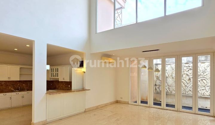 For Rent: Pondok Indah Cottage House, Move-in Ready, 2 Floors, Pool, Strategic Location Near Mall, Wide Road in Pondok Indah 2