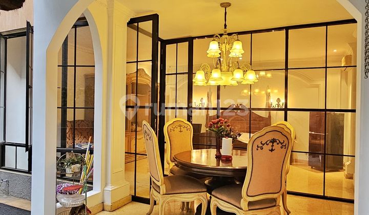 Rumah Dijual Pondok Indah Estate Disign Classic Eropa Siap Huni Lokasi Strategis Bagus Shm 