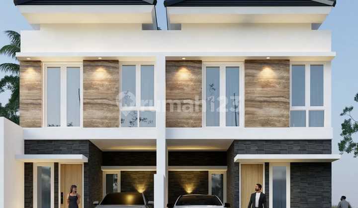 Cuma 2 Rumah Baru 2 Lantai Darmo Permai Deket Pakuwon Mall