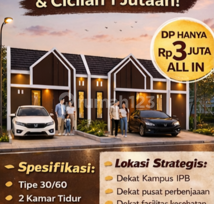 Rumah Subsidi Bogor Dekat Ipb Promo DP 3 Juta Cicilan 1 Jutaan Flat Rumah Subsidi Bogor Dekat Ipb Promo DP 3 Juta Cicilan 1 Jutaan Flat