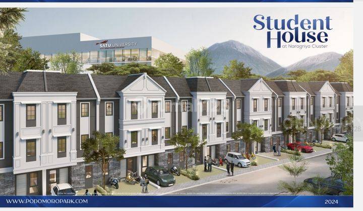 Student House At Naragriya Cluster Podomoro Park Bandung