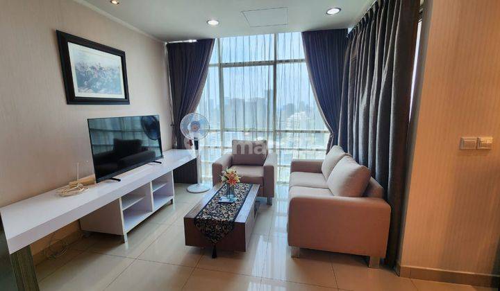 kan Apartemen Sahid Sudirman Residence, Full Furnished, 2Bedrooms 1