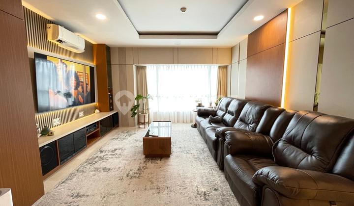 Dijual Cepat Apartemen Somerset Permata Berlian , 3Br , Full Furnished