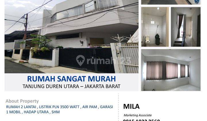 Rumah Murah 2 Lantai Daerah strategis Bebas Banjirr 1