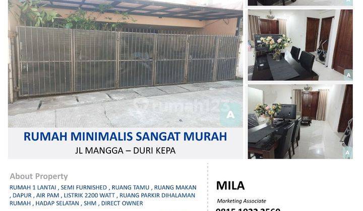 Rumah Bagus dan Minimalis Harga Murah Lokasi Staretgis 1