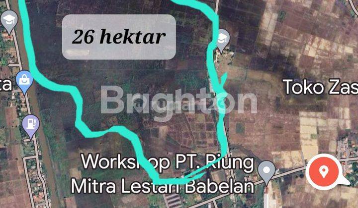 TANAH INDUSTRI DI BABELAN BEKASI UTARA 1