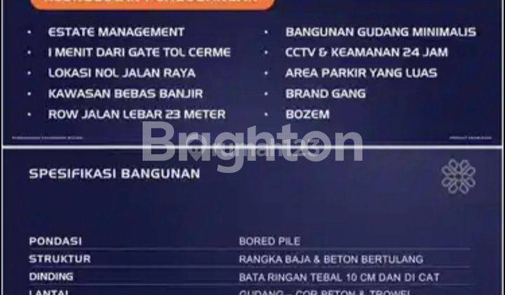 Gudang Baru Prambanan Bizland Cerme Gresik 2