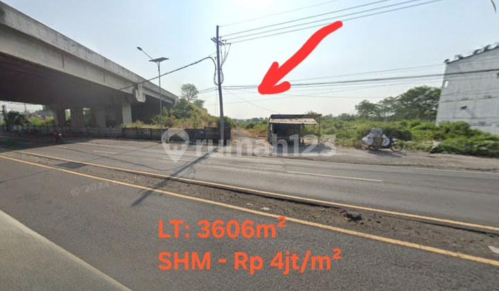 Industrial Land Area Near Surabaya Malang Rest Area