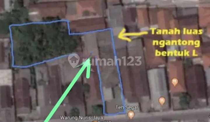 Jual Murah Tanah Ada Rumah Besar Di Perbatasan Surabaya Sidoarjo