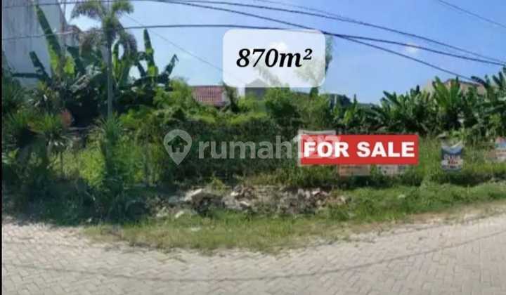 Tanah Kavling Hook Di Wisma Mukti Klampis