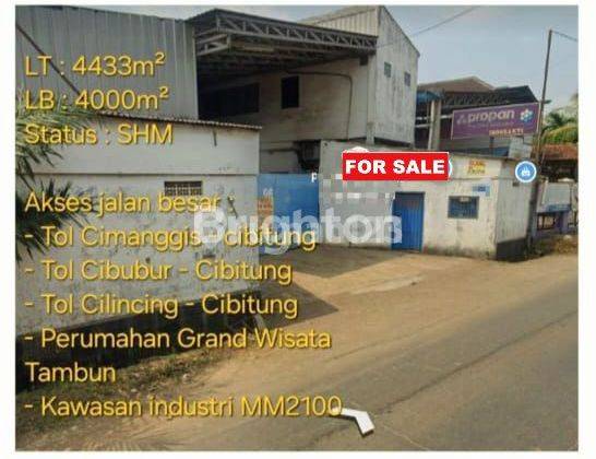 Ex Pabrik, Gudang Murah Di Cikarang Bekasi 1