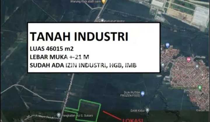 Tanah Ijin Industri Siap Bangun Pabrik Dekat Bandara Kerjati 2