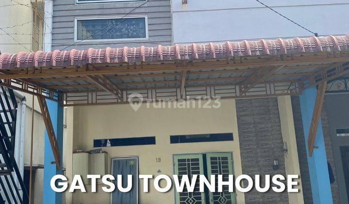 Dijual Rumah 2 Tingkat Siap Huni Komplek Gatsu Townhouse 1