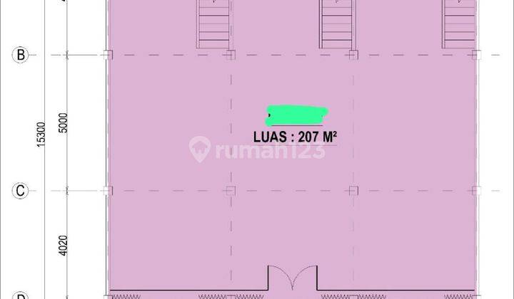 Disewakan Gedung Ruko 2 Lantai Gandeng 3 di Gatot Subrota Barat 2