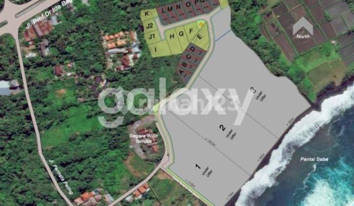 Land Near the Beach at Saba Beach Gianyar, Bali