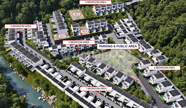 Rumah Rp 358 Juta di Komplex Perumahan Terbesar di Tabanan