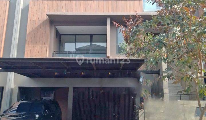 Rumah 3 lantai siap huni di The Zora Cluster Kazumi BSD 1