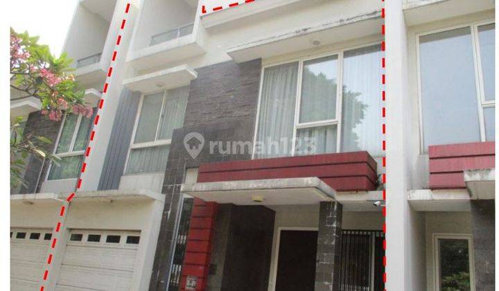 Rumah Murah 2lt di Senayan Golf South Poin,Jl patal senayan 1