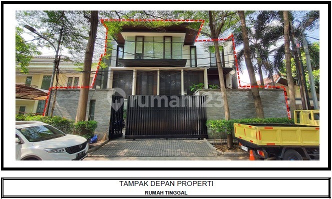 Super Cheap 3-story Office on Jl. Panglima Polim 12, Melawai