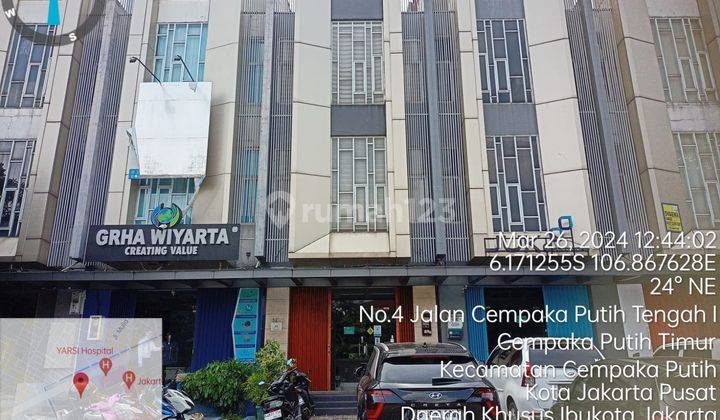 Ruko Murah Bgt 4lt di Cempaka Putih Tengah 1, Cempaka Putih Timur 1