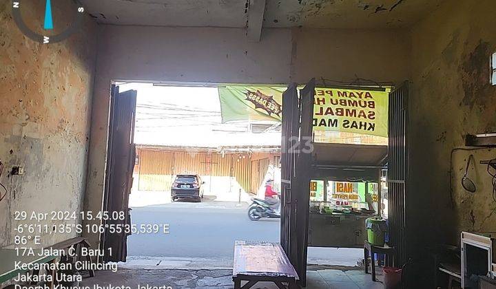 Ruko Murah Bgt di Jl Kalibaru Timur, Jl Cilincing Baru,kalibaru 2