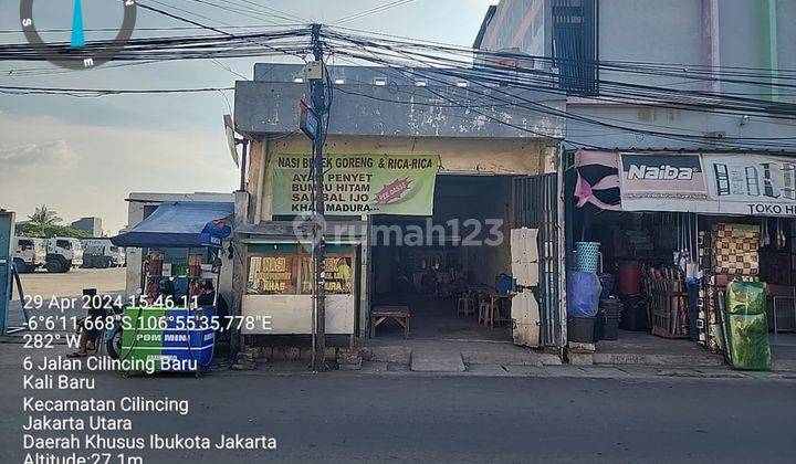 Ruko Murah Bgt di Jl Kalibaru Timur, Jl Cilincing Baru,kalibaru 1