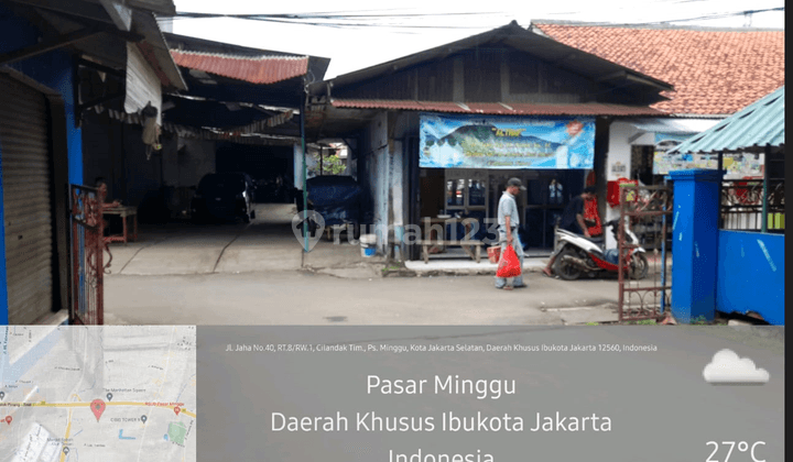 Ruko Murah Bgt di Gang Haji Saleh,cilandak Timur,pasar Minggu 1