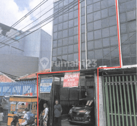 Ruko Murah 4lt di Jl mangga besar 9, Pinangsia,Tamansari,Jakbar 1