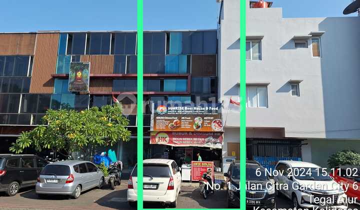 Affordable 3-Story Shop House in Citra Garden 6, The Square 2, Tegal Alur