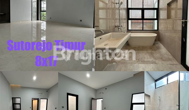 DIJUAL RUMAH BARU SIAP HUNI DESIGN MODERN SUTOREJO 2